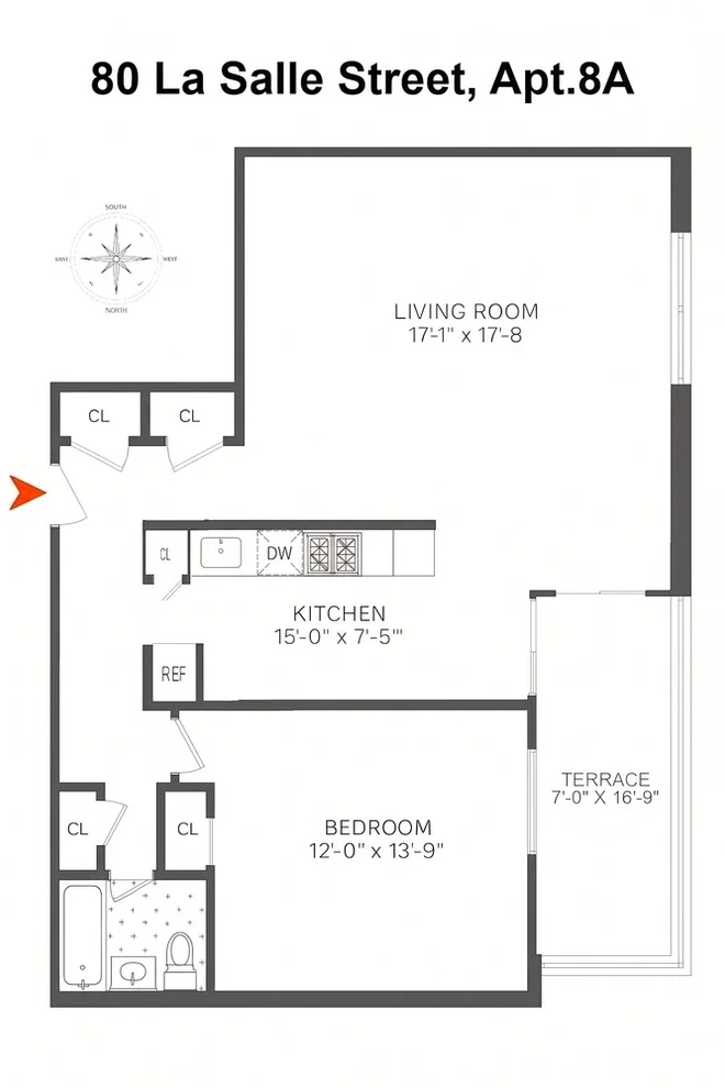 Unit for sale at 80 LA SALLE Street, Manhattan, NY 10027
