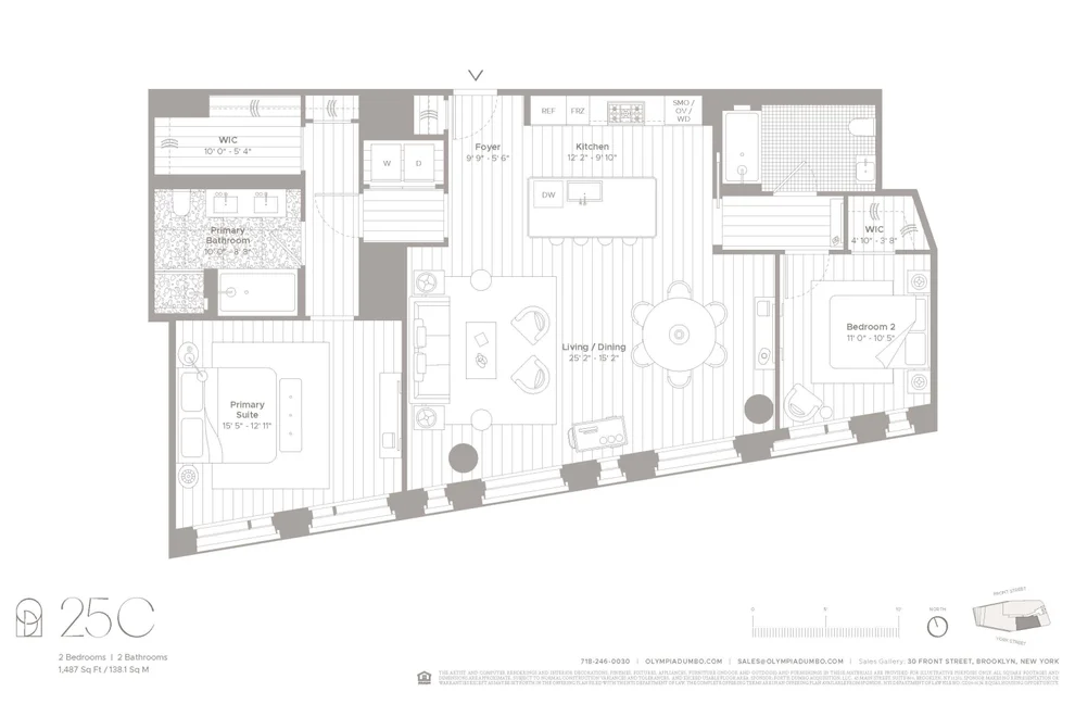 Unit for sale at 30 Front Street, Brooklyn, NY 11201