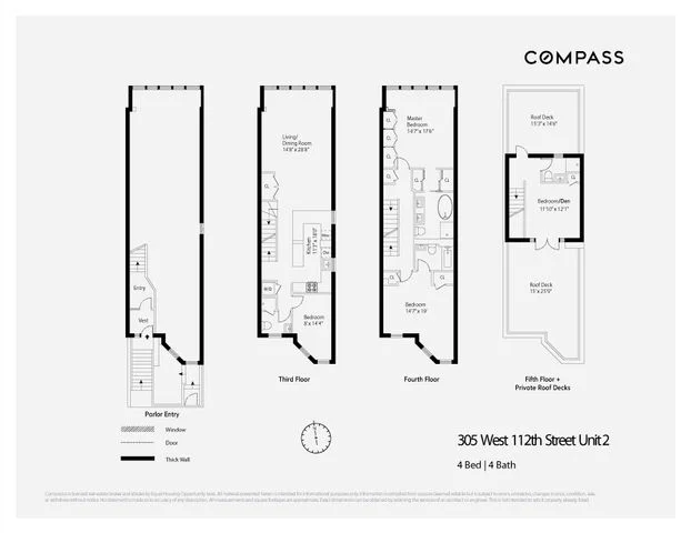 Unit for sale at 305 W 112th Street, Manhattan, NY 10026