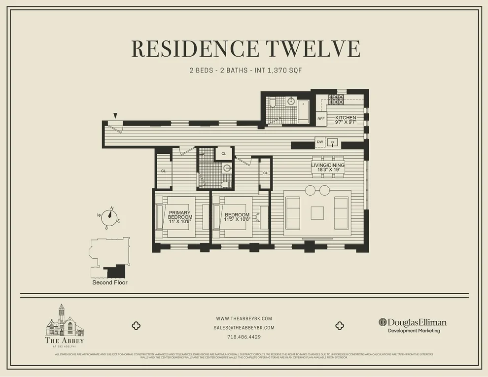 Unit for sale at 232 ADELPHI Street, Brooklyn, NY 11205