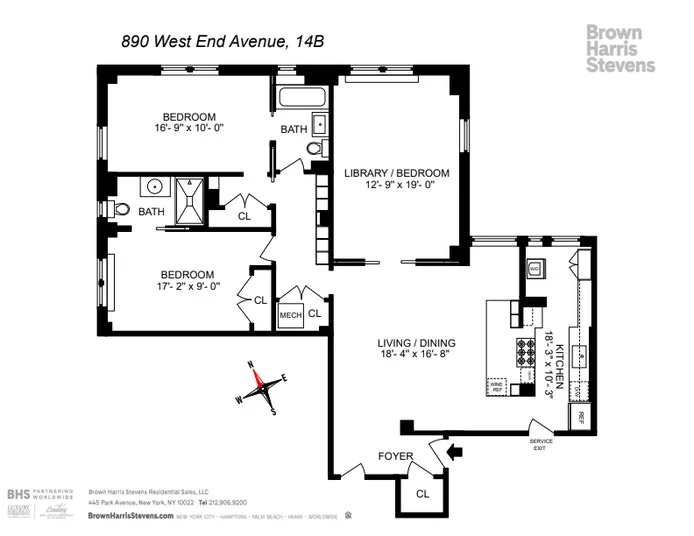 Unit for sale at 890 W END Avenue, Manhattan, NY 10025