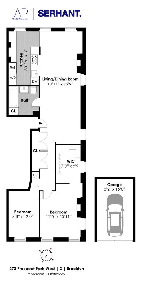 Unit for sale at 273 PROSPECT Park W, Brooklyn, NY 11215