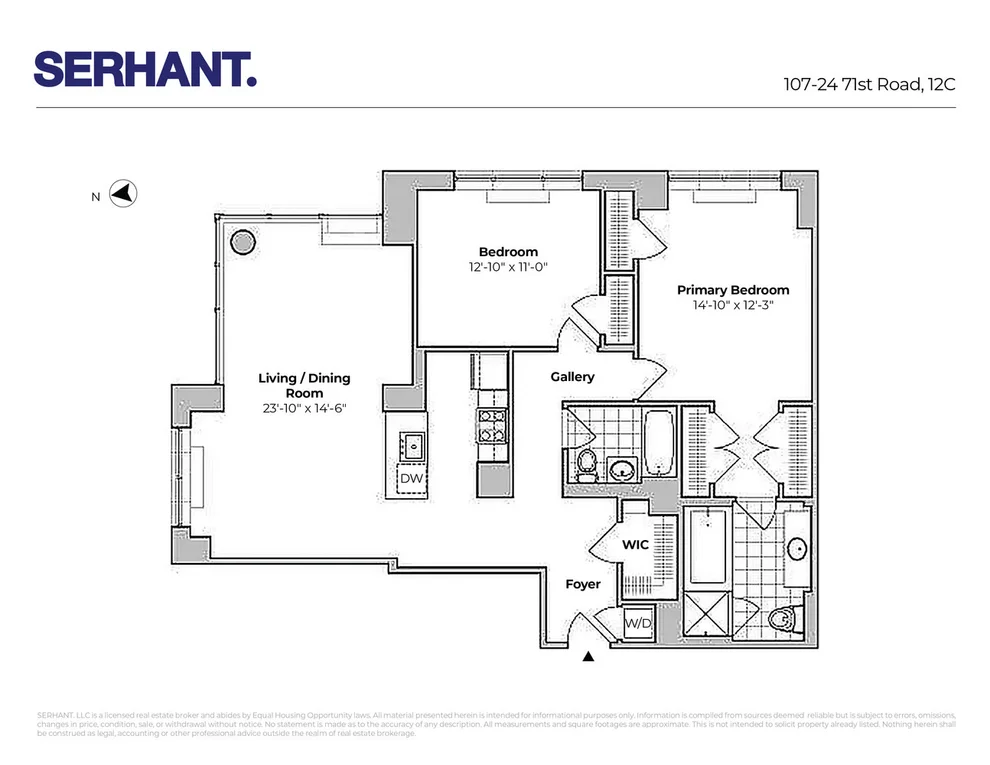 Unit for sale at 107-24 71ST Road, Queens, NY 11375