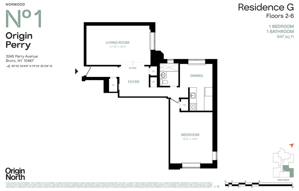 Unit for sale at 3245 PERRY Avenue, Bronx, NY 10467