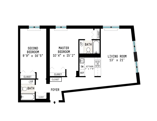 Unit for sale at 280 RECTOR Place, Manhattan, NY 10280