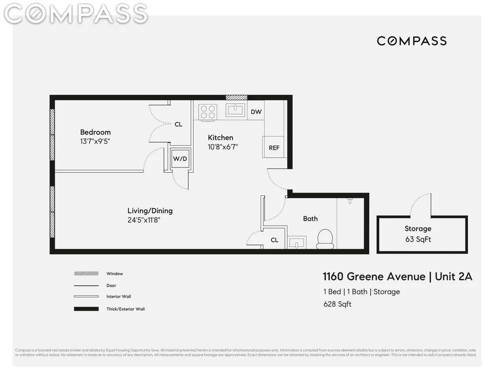 Unit for sale at 1160 Greene Avenue, Brooklyn, NY 11221