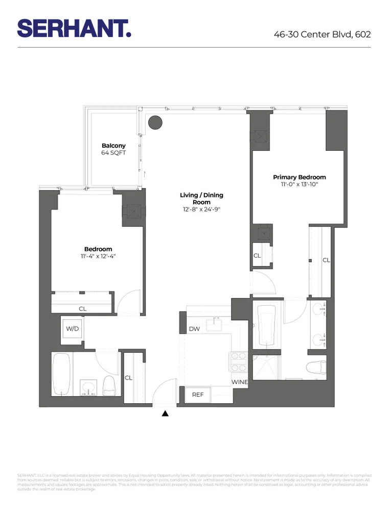 Unit for sale at 46-30 CENTER Boulevard, Queens, NY 11109