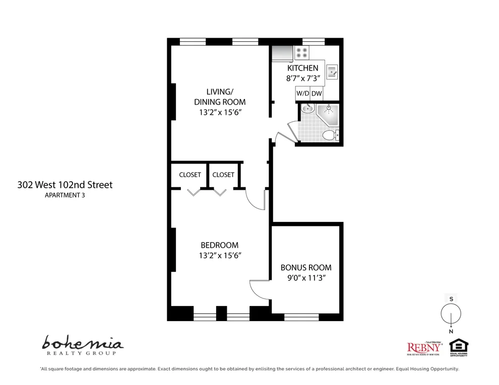 Unit for sale at 302 W 102nd Street, Manhattan, NY 10025