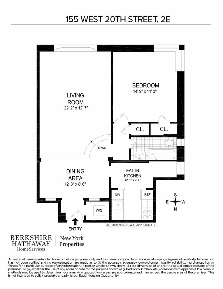 Unit for sale at 155 W 20TH Street, Manhattan, NY 10011