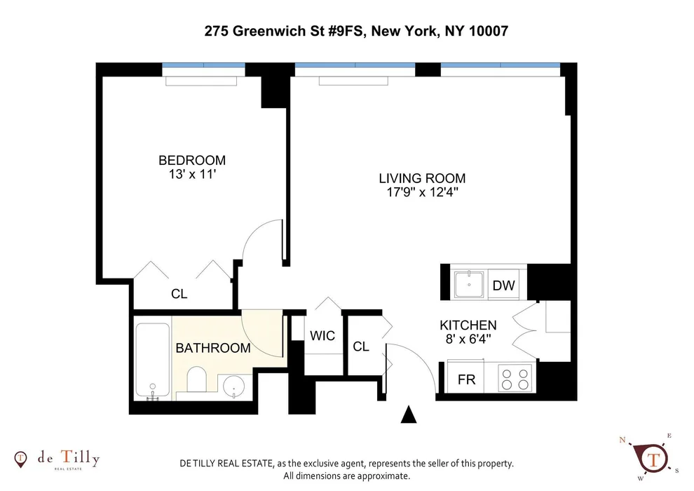 Unit for sale at 275 Greenwich Street, Manhattan, NY 10007