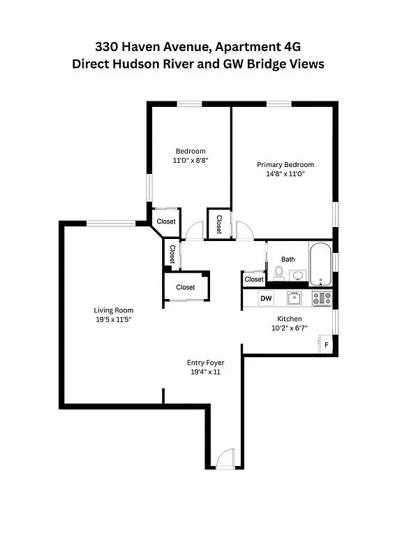 Unit for sale at 330-340 Haven Avenue, Manhattan, NY 10033