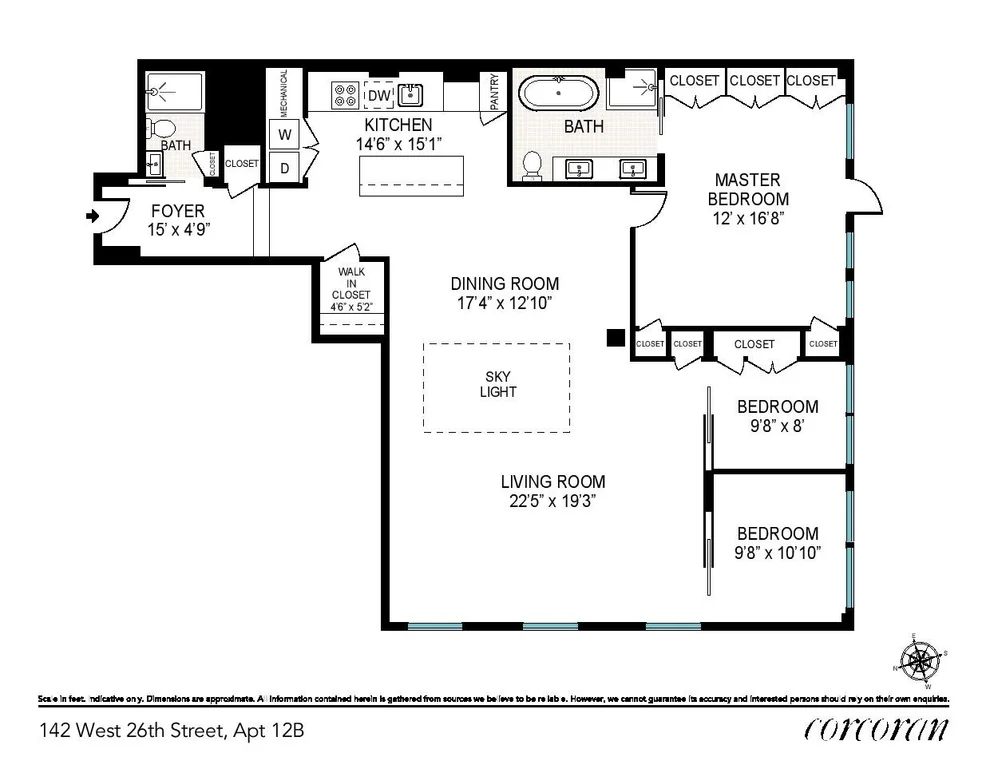 Unit for sale at 142 W 26TH Street, Manhattan, NY 10001