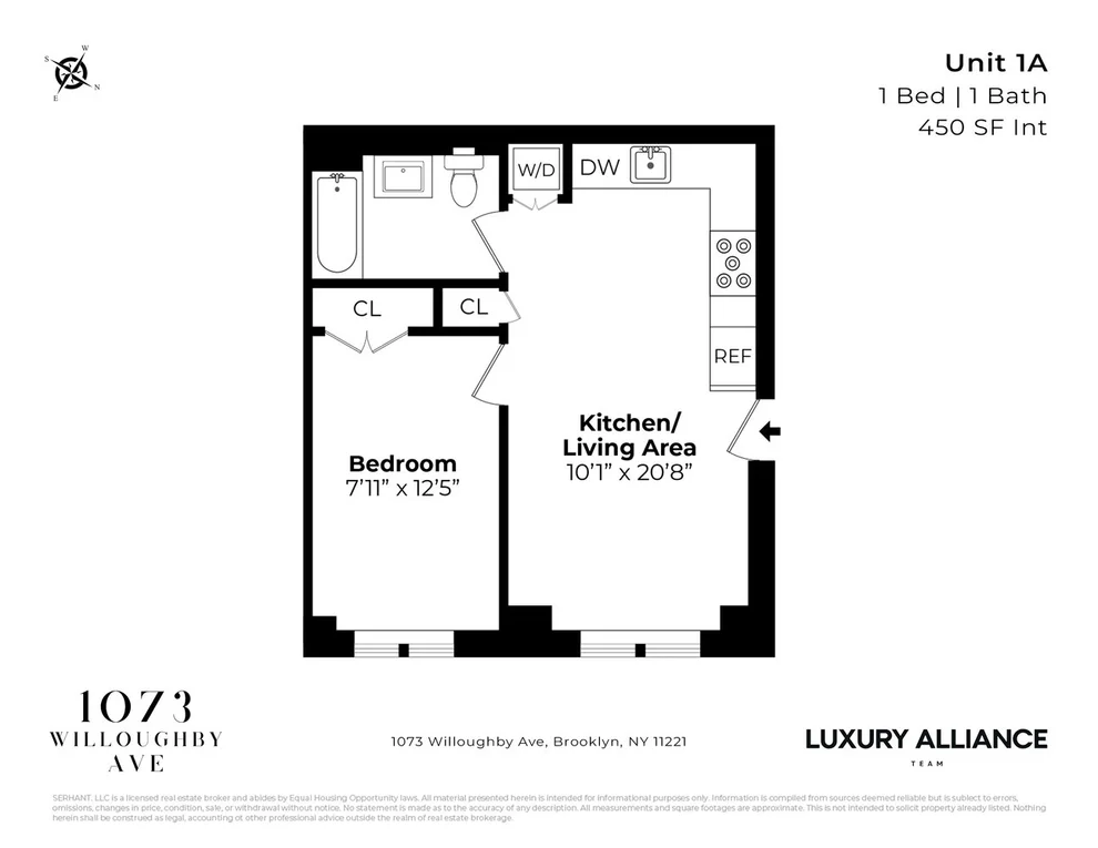 Unit for sale at 1073 WILLOUGHBY Avenue, Brooklyn, NY 11221