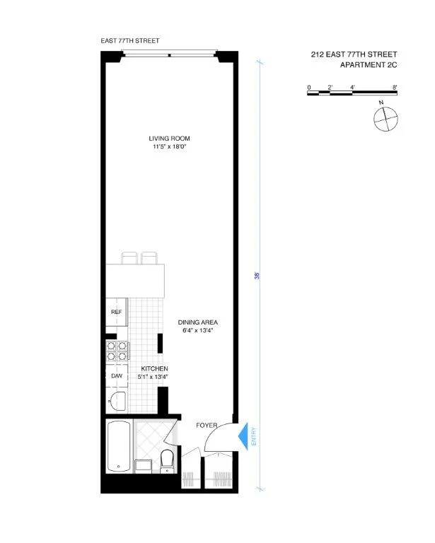 Unit for sale at 212 E 77th Street, Manhattan, NY 10075