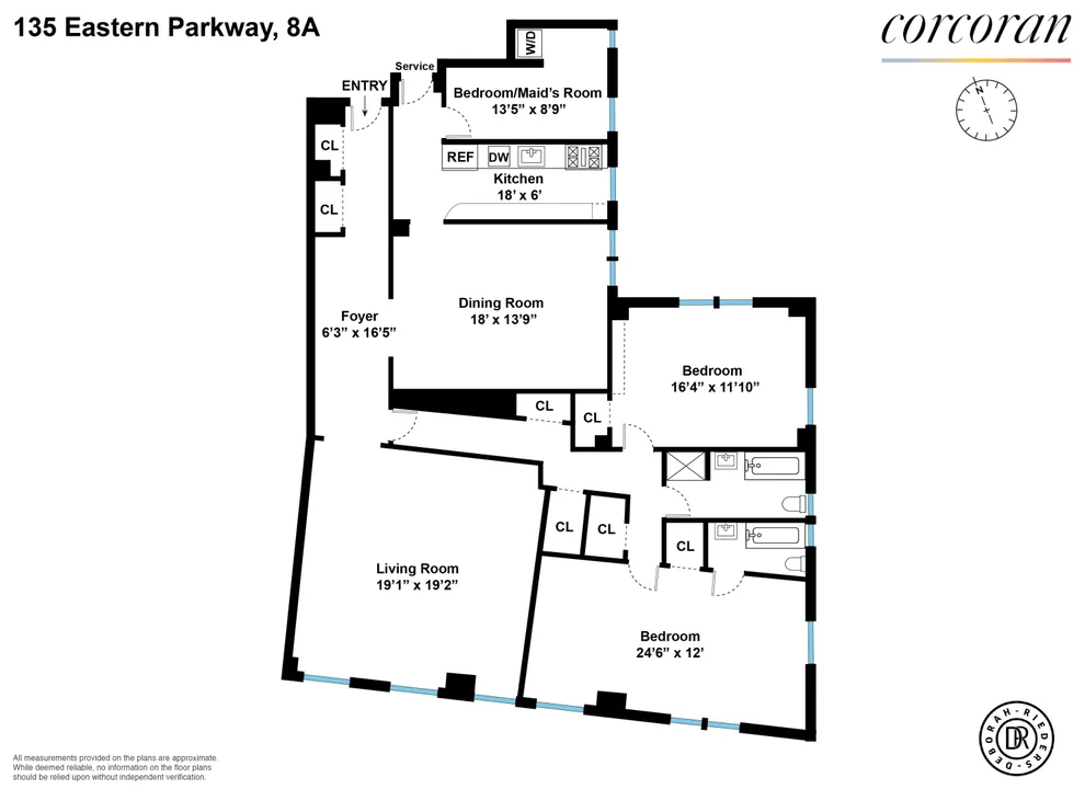 Unit for sale at 135 EASTERN Parkway, Brooklyn, NY 11238