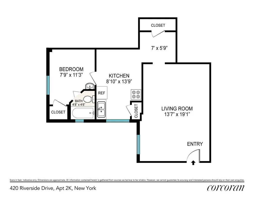 Unit for sale at 420 RIVERSIDE Drive, Manhattan, NY 10025