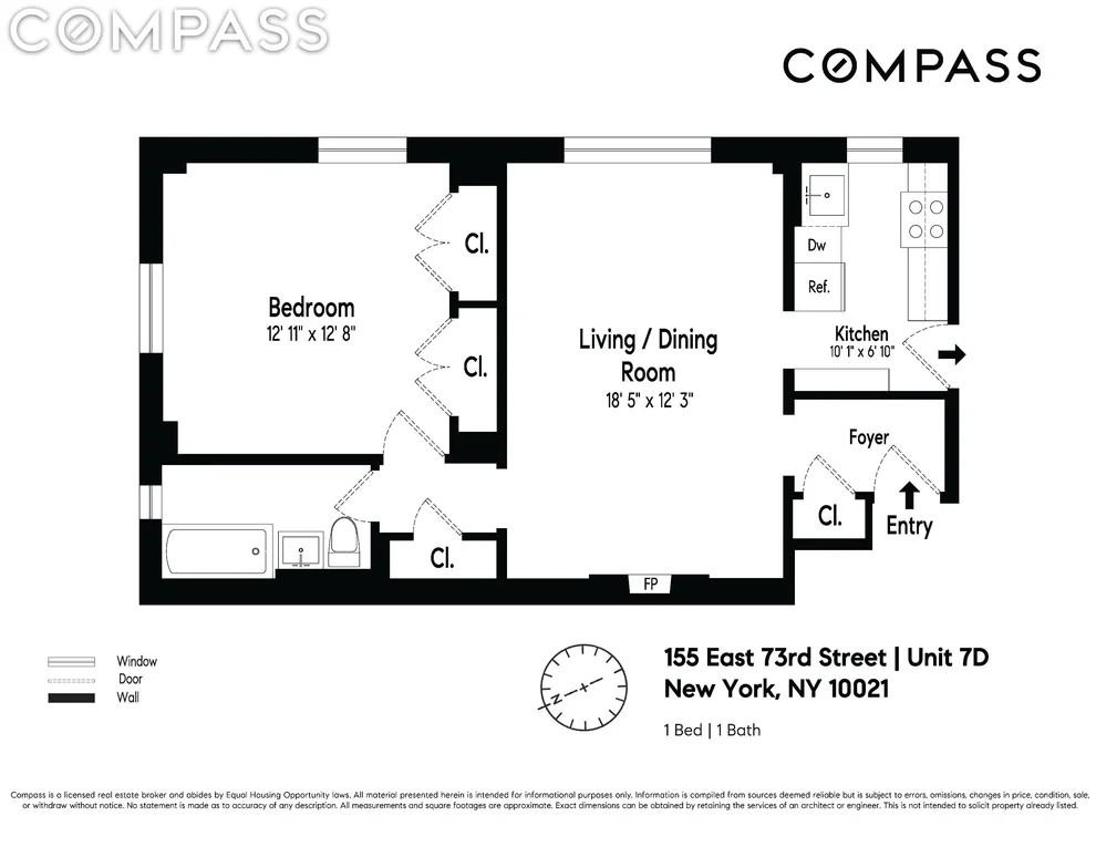 Unit for sale at 155 E 73rd Street, Manhattan, NY 10021