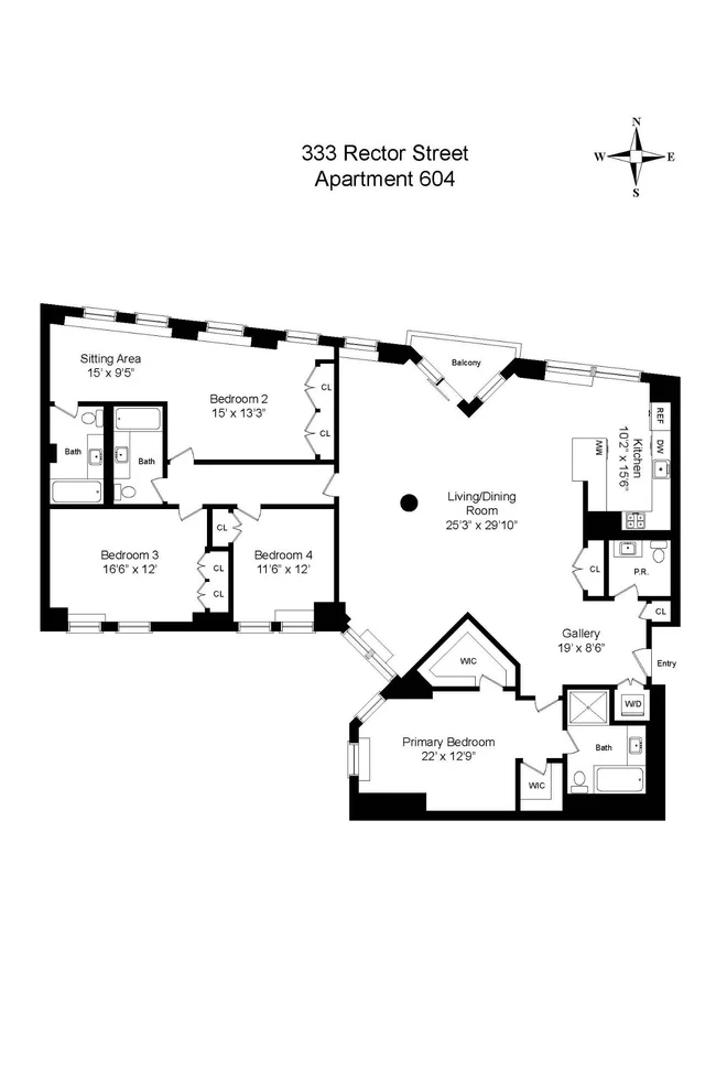 Unit for sale at 333 RECTOR Place, Manhattan, NY 10280