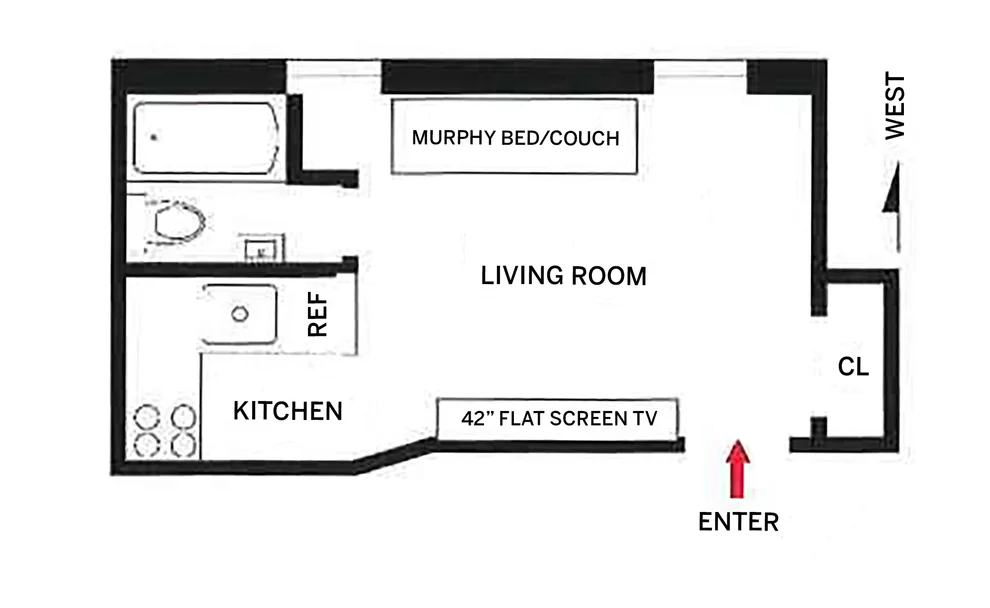 Unit for sale at 310 W 18TH Street, Manhattan, NY 10011