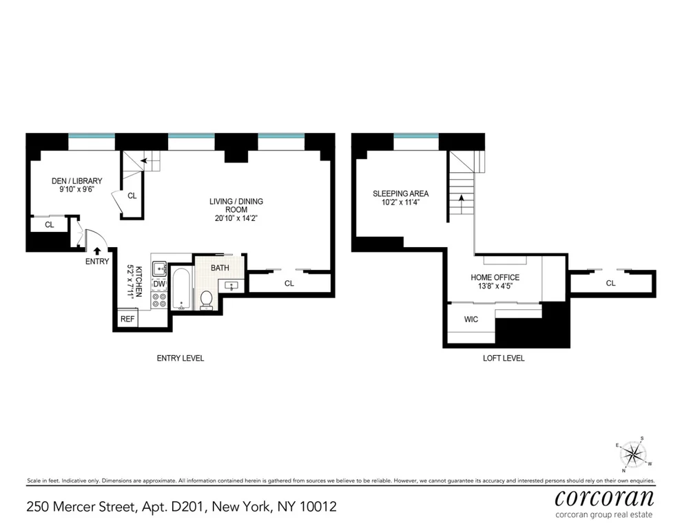 Unit for sale at 250 MERCER Street, Manhattan, NY 10012