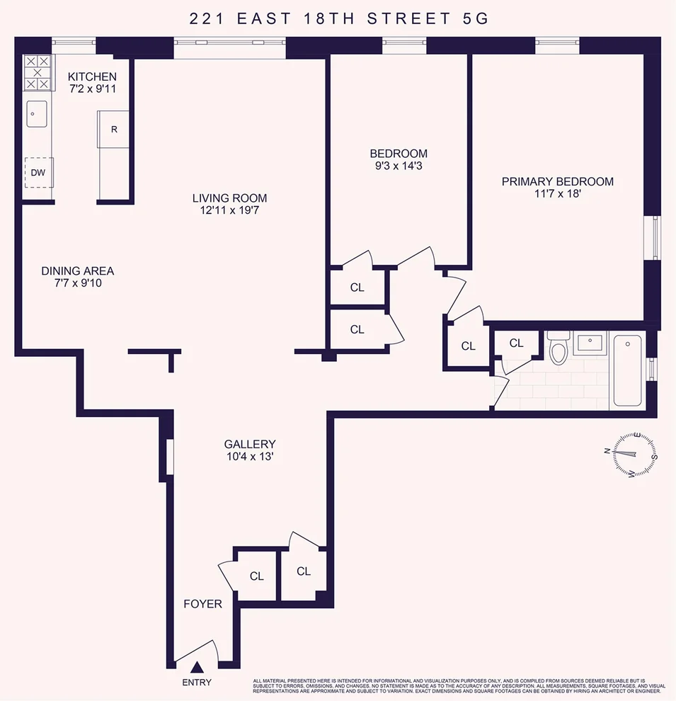 Unit for sale at 221 E 18TH Street, Brooklyn, NY 11226