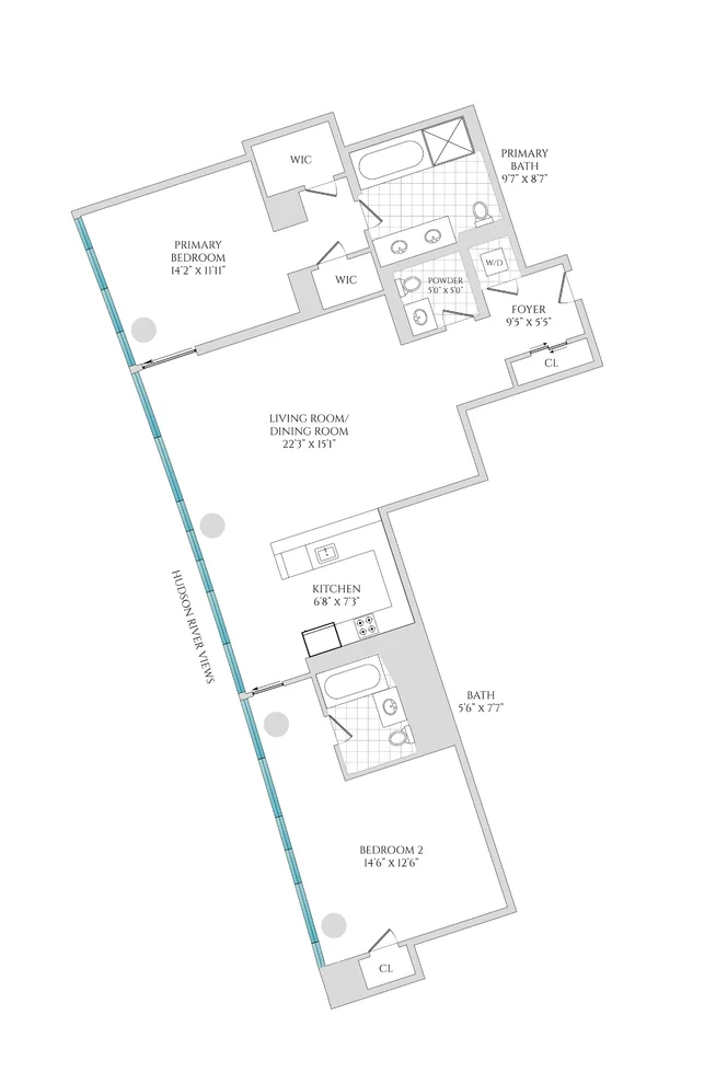 Unit for sale at 8 RIVER Terrace, Manhattan, NY 10282