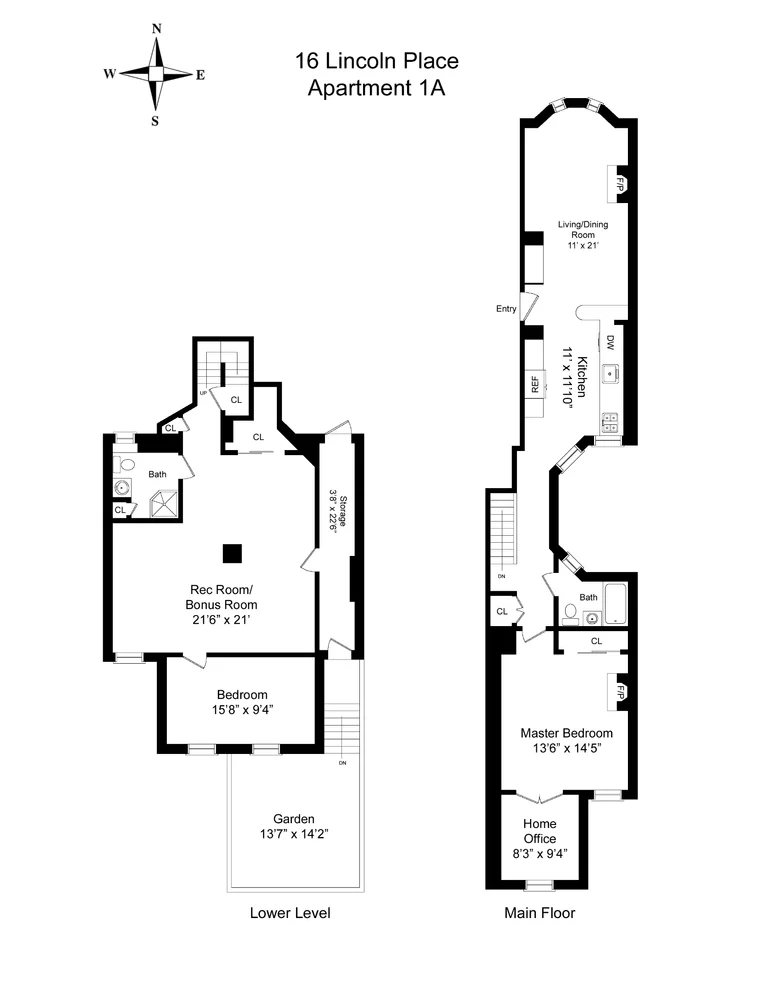 Unit for sale at 16 LINCOLN Place, Brooklyn, NY 11217