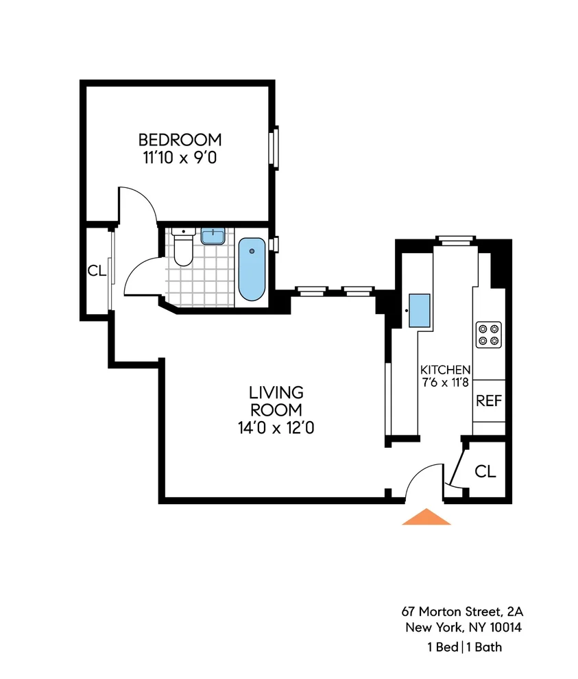 Unit for sale at 67 Morton Street, Manhattan, NY 10014