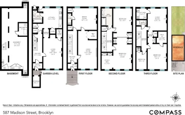 Unit for sale at 587 Madison Street, Brooklyn, NY 11221