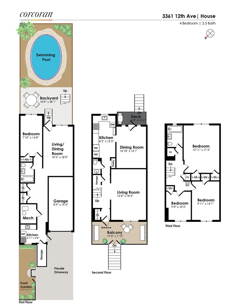 Unit for sale at 3361 12th Avenue, Brooklyn, NY 11218