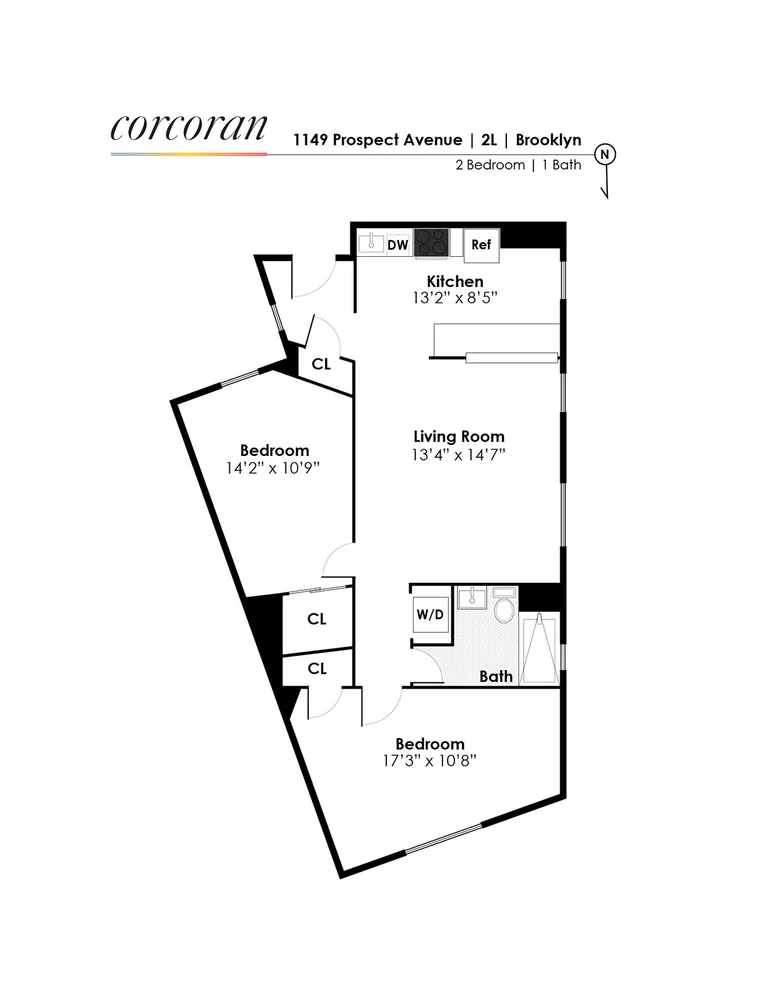Unit for sale at 1149 Prospect Avenue, Brooklyn, NY 11218