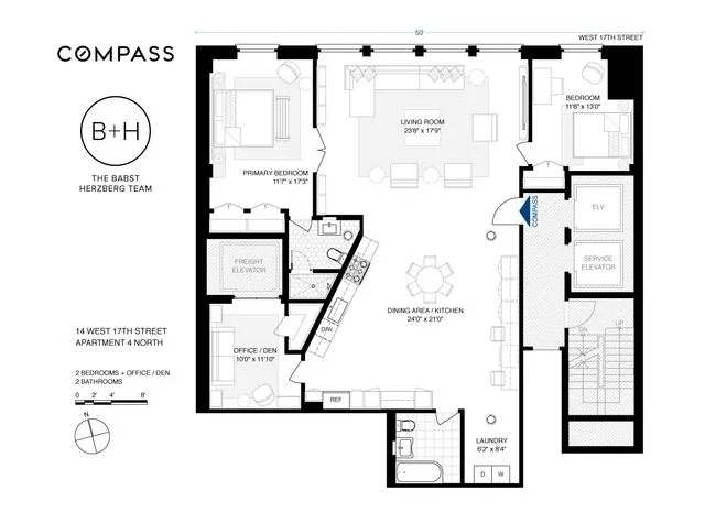 Unit for sale at 14 W 17th Street, Manhattan, NY 10011