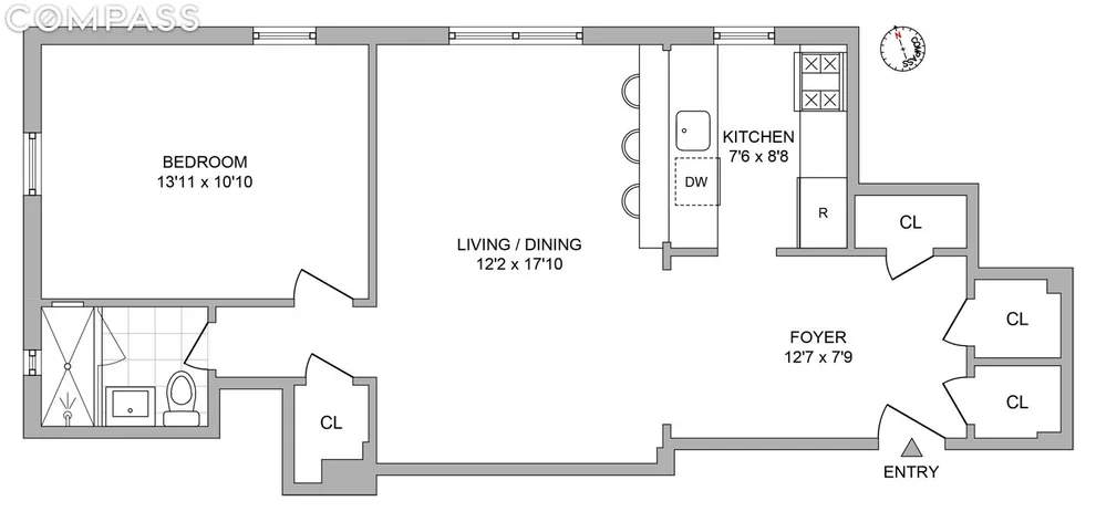 Unit for sale at 210 Congress Street, Brooklyn, NY 11201