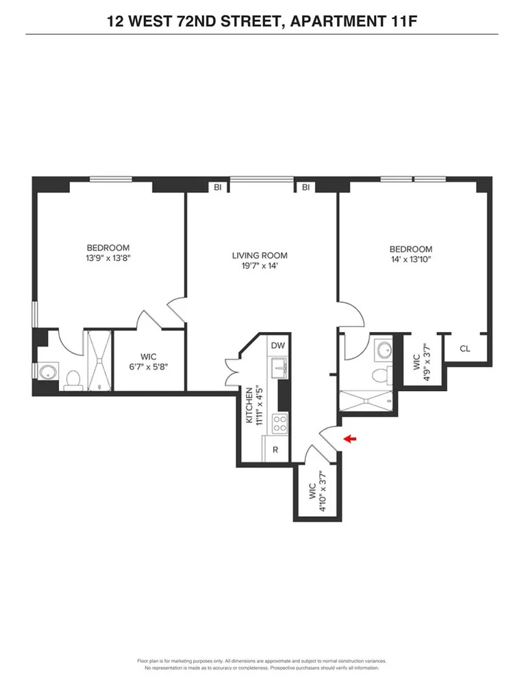 Unit for sale at 12 W 72ND Street, Manhattan, NY 10023