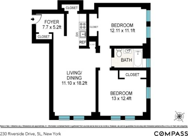 Unit for sale at 230 Riverside Drive, Manhattan, NY 10025