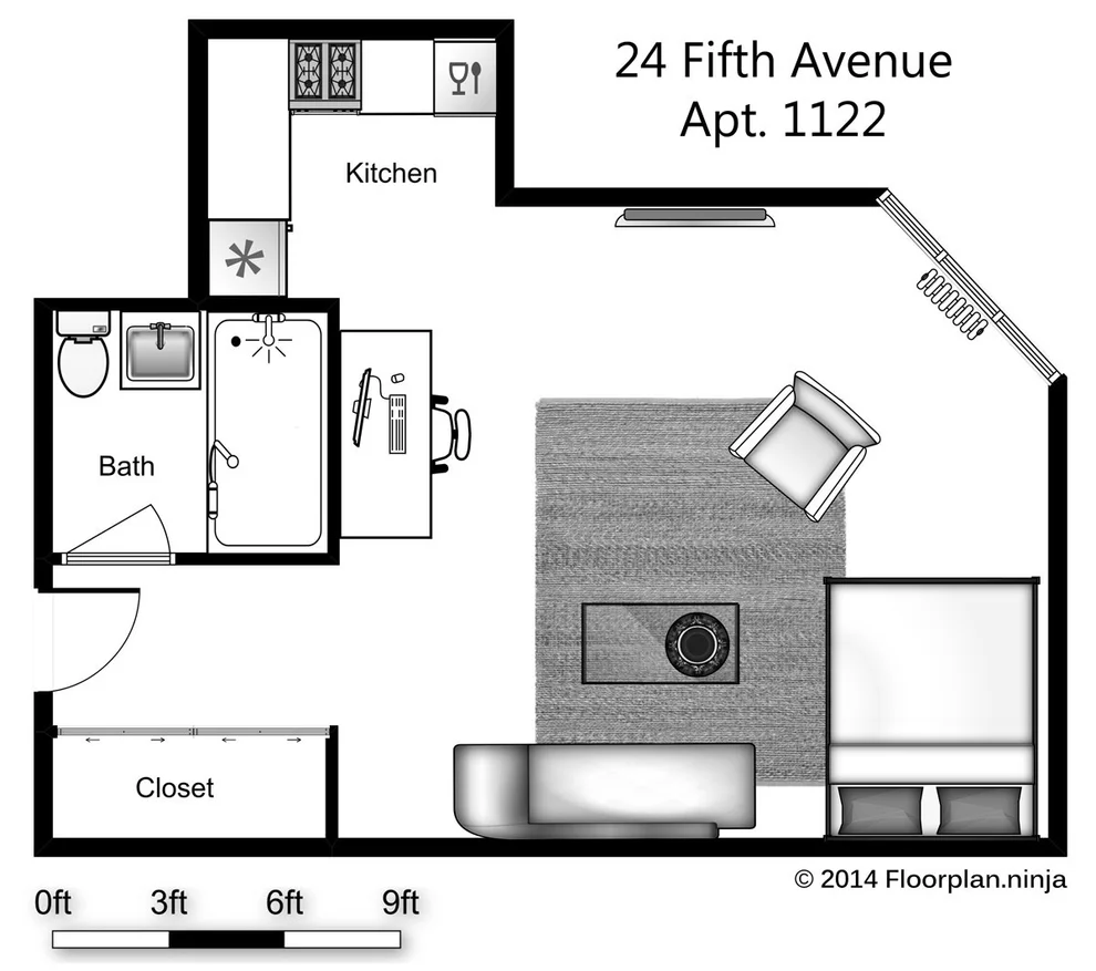 Unit for sale at 24 5TH Avenue, Manhattan, NY 10011