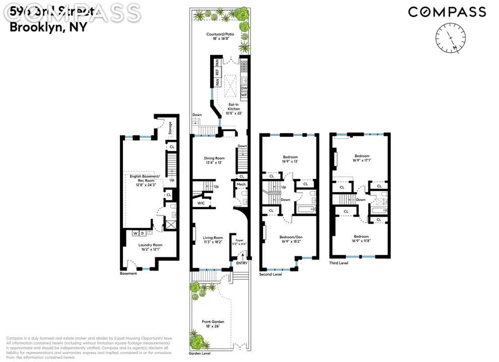 Unit for sale at 596 3rd Street, Brooklyn, NY 11215