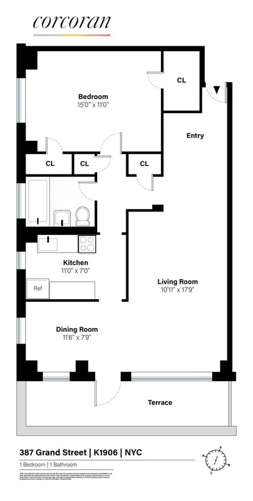 Unit for sale at 387 GRAND Street, Manhattan, NY 10002