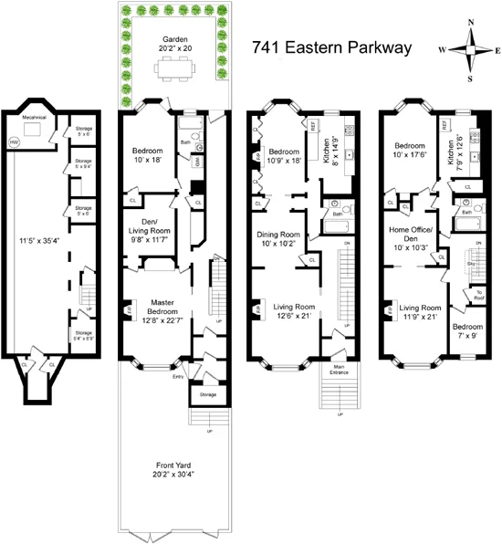 Unit for sale at 741 EASTERN Parkway, Brooklyn, NY 11213