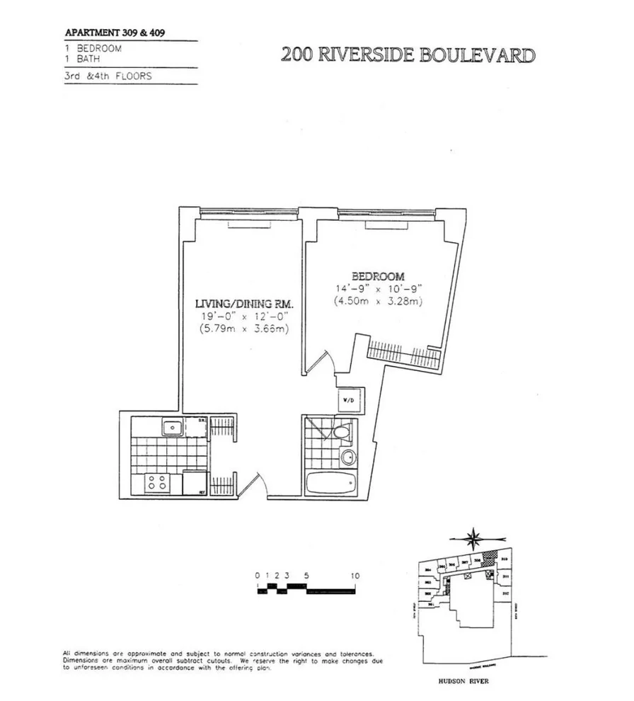 Unit for sale at 200 Riverside Boulevard, Manhattan, NY 10069
