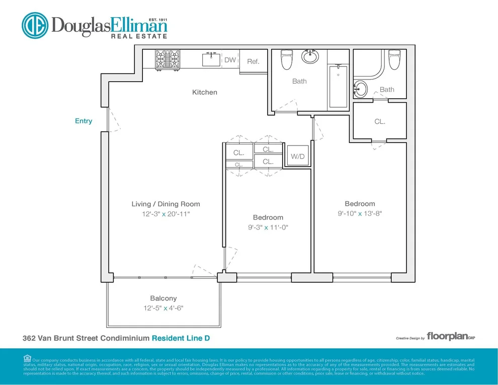 Unit for sale at 362 Van Brunt Street, Brooklyn, NY 11231