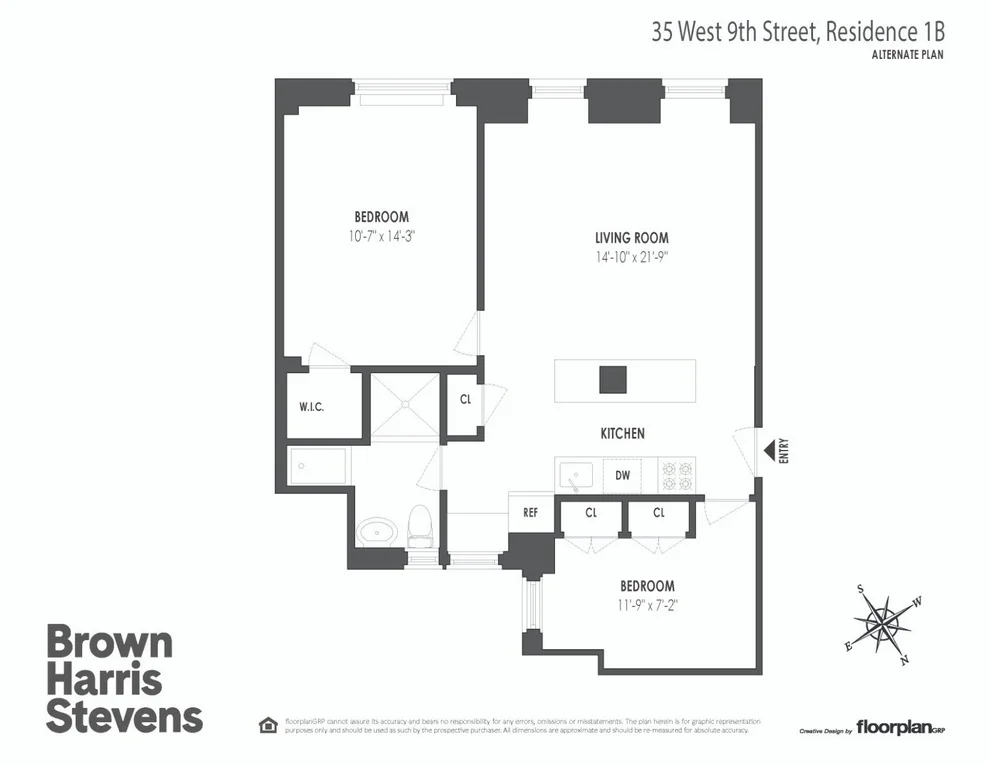Unit for sale at 35 W 9TH Street, Manhattan, NY 10011