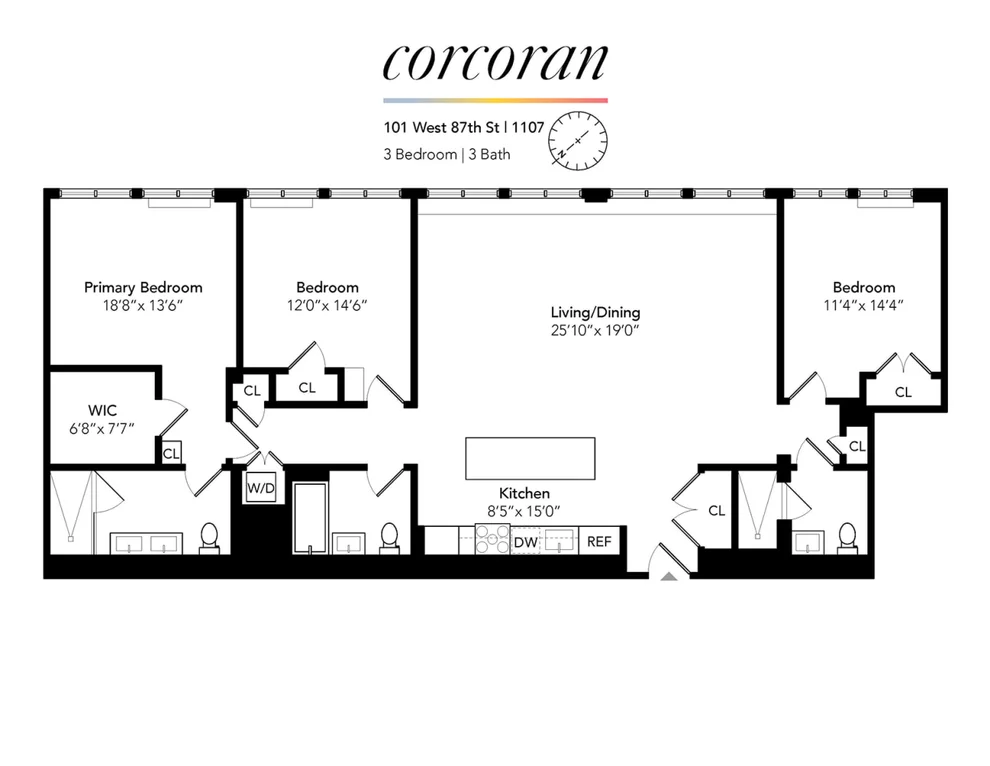 Unit for sale at 101 W 87TH Street, Manhattan, NY 10024