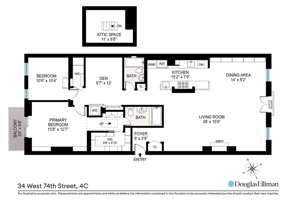 Unit for sale at 34 W 74TH Street, Manhattan, NY 10023