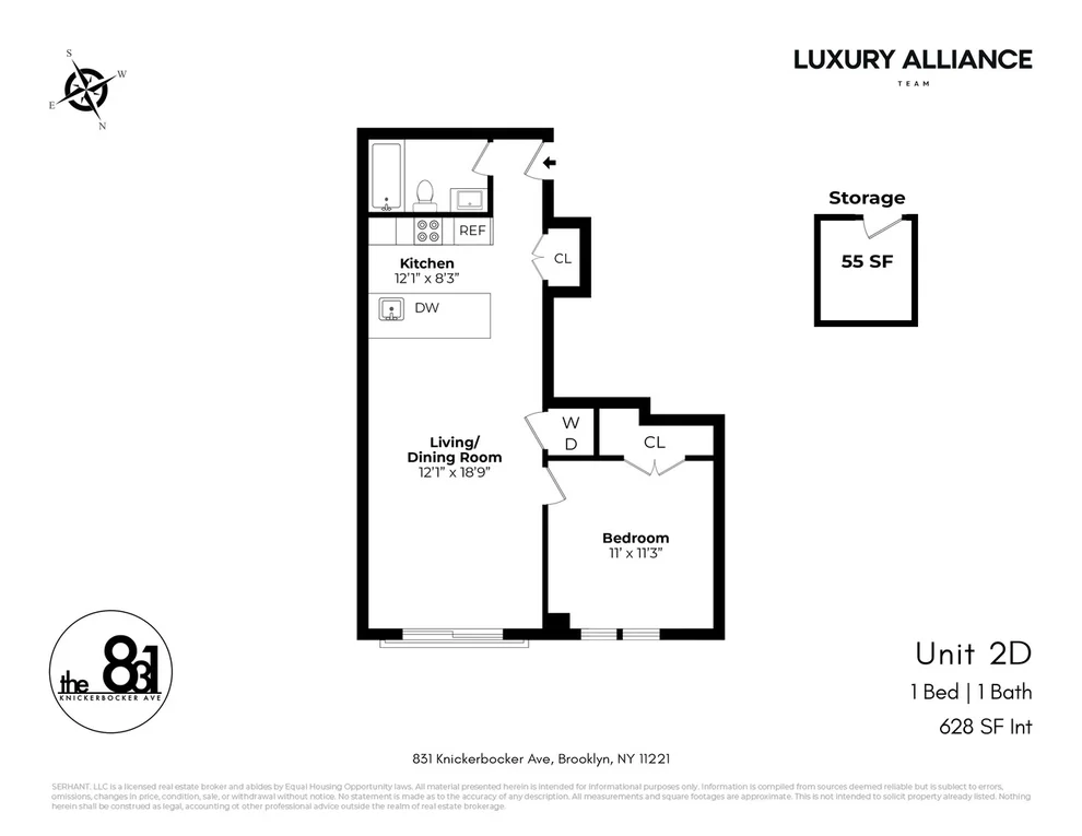 Unit for sale at 831 KNICKERBOCKER Avenue, Brooklyn, NY 11207