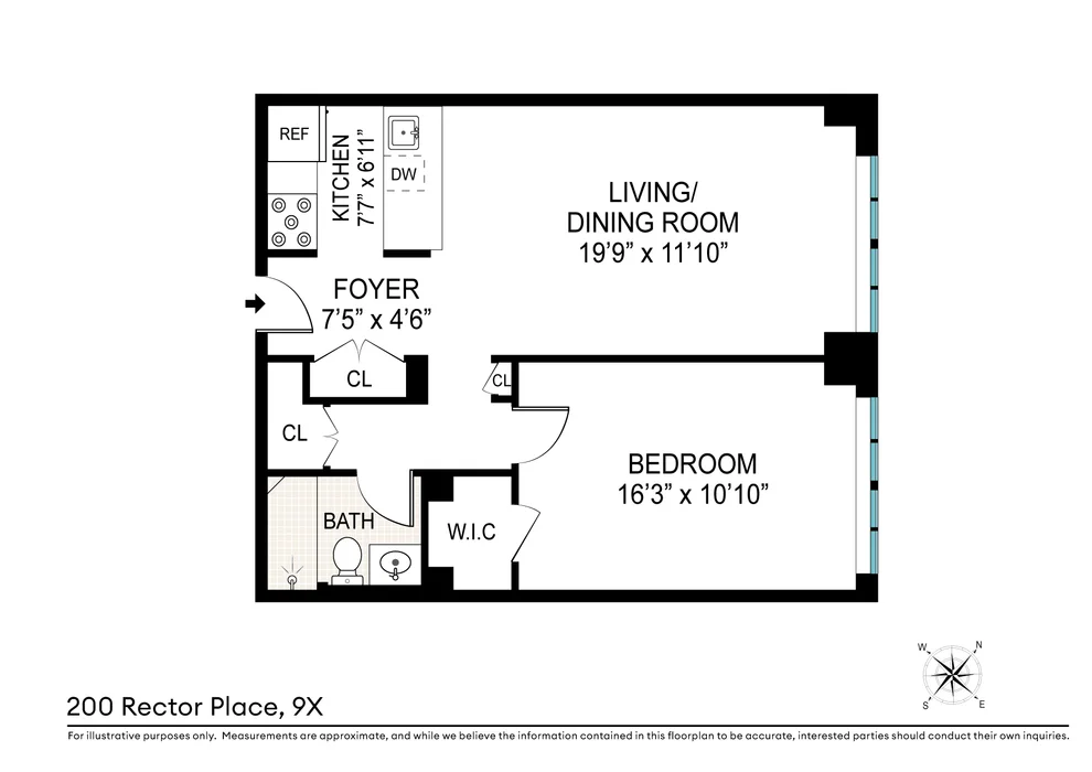 Unit for sale at 200 RECTOR Place, Manhattan, NY 10280