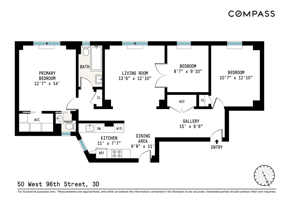 Unit for sale at 50 W 96th Street, Manhattan, NY 10025