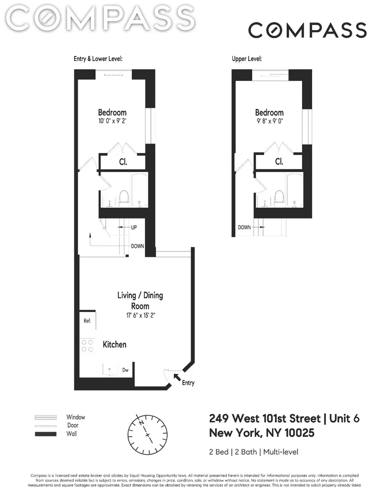 Unit for sale at 249 W 101st Street, Manhattan, NY 10025