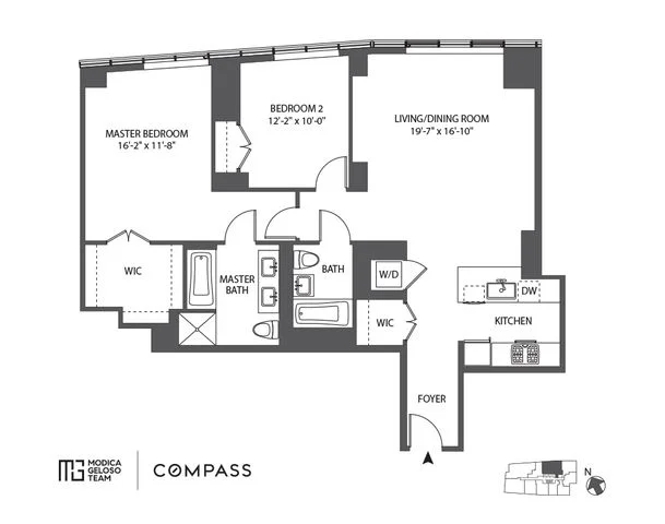 Unit for sale at 2 Northside Piers, Brooklyn, NY 11211