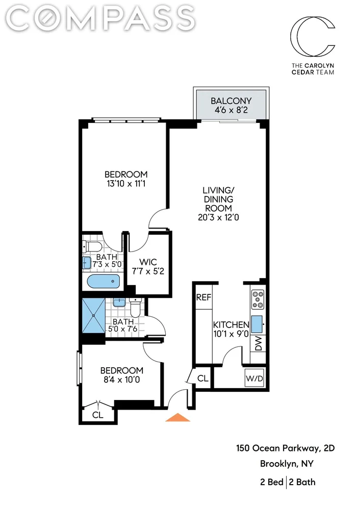 Unit for sale at 150 Ocean Parkway, Brooklyn, NY 11218